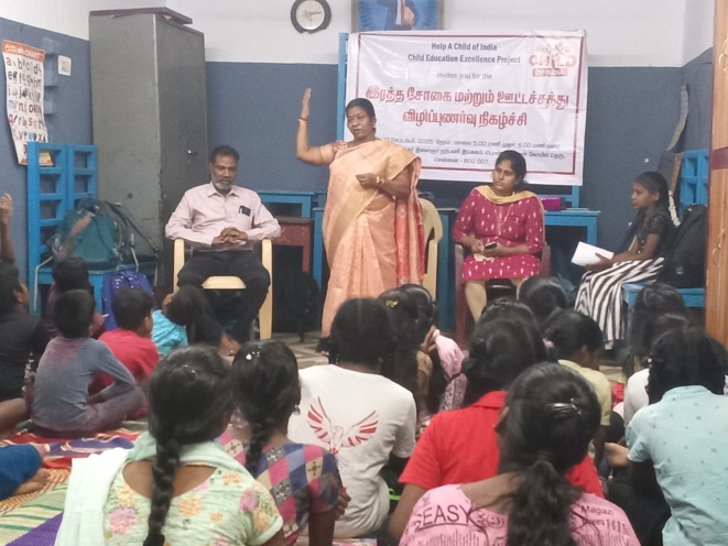 Awareness Program on Anaemia and Nutrition in Chennai